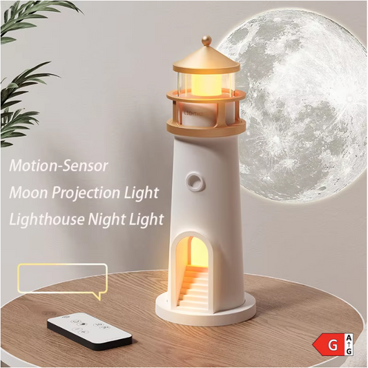 Maan Projector Nachtlamp met Bluetooth Speaker – Sfeerverlichting met Afstandsbediening en Bewegingssensor