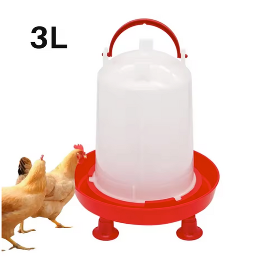 Automatische Kip Waterdispenser 3L – Pluimvee Drinkemmer voor Kippen en Vogels