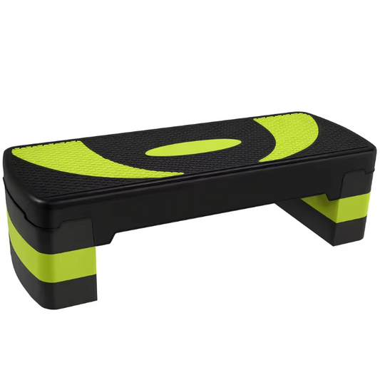 Aerobic Step Platform Verstelbaar – Fitness Stepper met Antislip en 3 Hoogtes