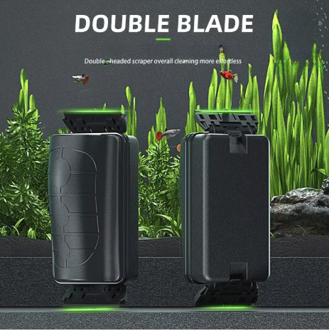 Magnetische Aquarium Reinigingsborstel – Drijvende Algenreiniger voor Glas met Sterke Magneet