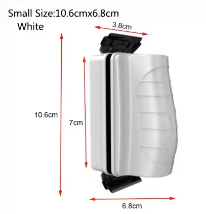 Magnetische Aquarium Reinigingsborstel – Drijvende Algenreiniger voor Glas met Sterke Magneet