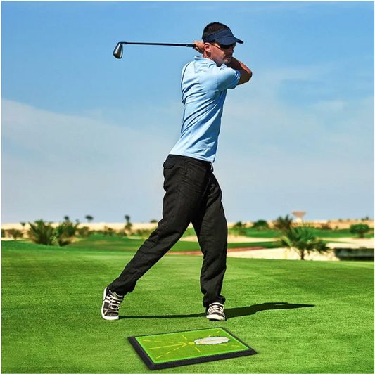 Golf Swing Trainingsmat – Oefenmat met Swing Pad en Richtingsdetectie