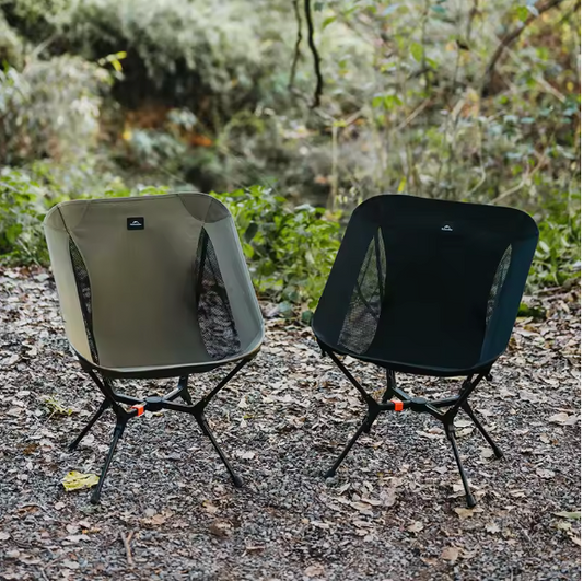 Ultralichte Opvouwbare Campingstoel – Aluminium Frame, Compact en Draagbaar tot 200 kg