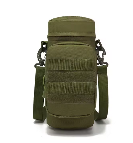 Tactische Waterfles Tas – Outdoor Schoudertas met Molle Systeem voor Camping en Fietsen