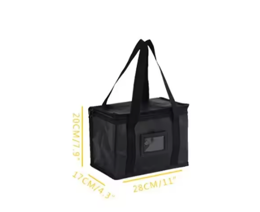 Grote Geïsoleerde Koeltas – Thermische Lunch Tas 16L–70L voor Bezorging, Camping en Picknick