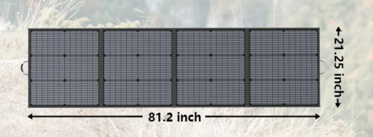 Draagbaar Opvouwbaar Zonnepaneel 220W – Krachtige Solar Charger voor Camping en Outdoor Gebruik