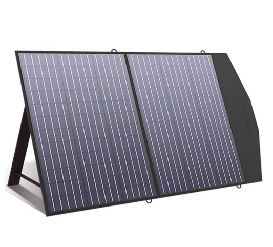 Draagbaar Zonnepaneel 100W – Opvouwbare Solar Charger met 23% Efficiëntie en IP66 Waterbestendig