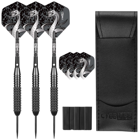 Professionele Dartpijlen 24g Set van 3 – Stalen Punt Dartpijlen voor Indoor en Outdoor