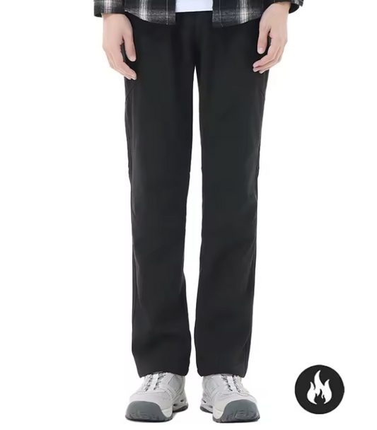 Thermische Outdoor Broek Heren – Waterafstotend, Winddicht en Fleece Gevoerd, Hiking en Ski