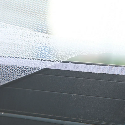 Raam Muskietennet – Zelfklevend, Op Maat te Knippen en Transparant, Anti-Insect