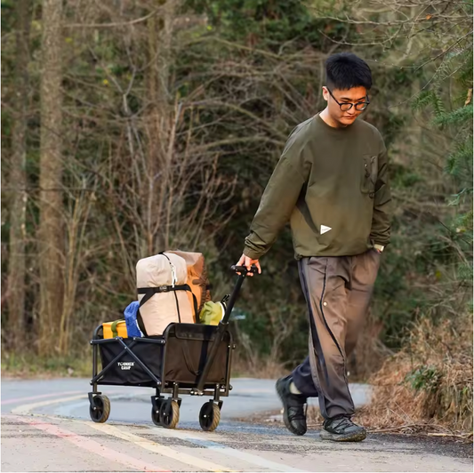 Opvouwbare Mini Camping Trolley – Compact, Lichtgewicht en Grote Capaciteit