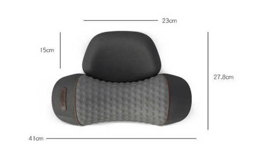 3-in-1 Nek Massager Kussen – Met Warmte en Tractie Functie
