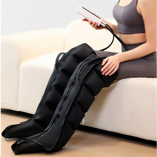 Luchtdruk Been- en Voetmassager – Compressie Massage Boots met Afstandsbediening voor Diepe Ontspanning