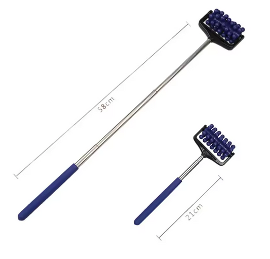 Uitschuifbare Massage Roller Stick – Acupressuur Trigger Point Tool voor Rug en Spieren