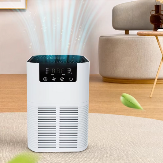 Luchtreiniger met HEPA Filter en Aromatherapie – Tegen Rook en Geuren