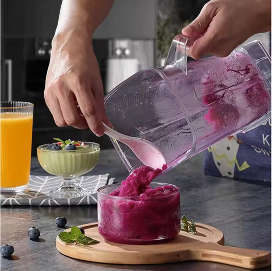 Blender 2.5L – 6000W Krachtige Smoothie Maker en Mixer voor IJs, Fruit en Noten