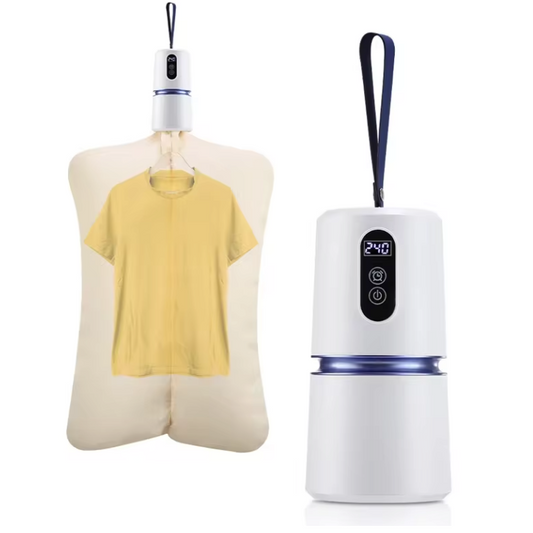 Draagbare Kledingdroger 200W – Compacte Mini Wasdroger met Timer