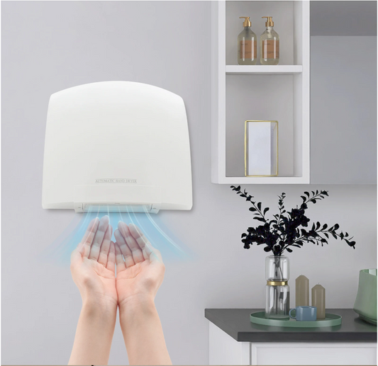 Automatische Handdroger 1200W – Wandmodel met Sensor en Instelbare Temperatuur 40-65°C