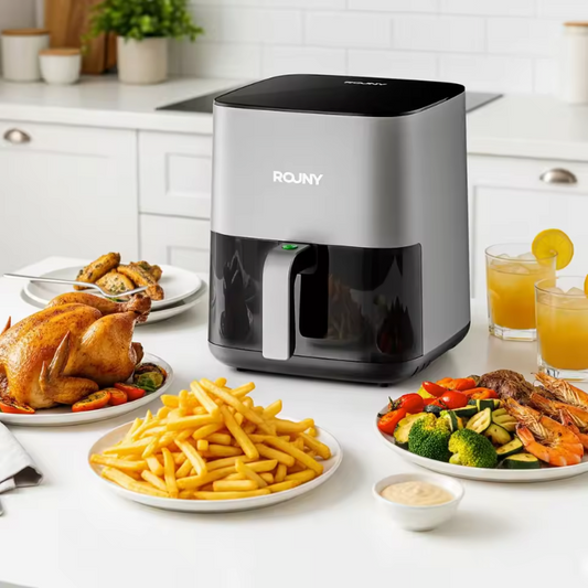 Airfryer 5L – Heteluchtfriteuse met Kijkvenster en Touch Bediening
