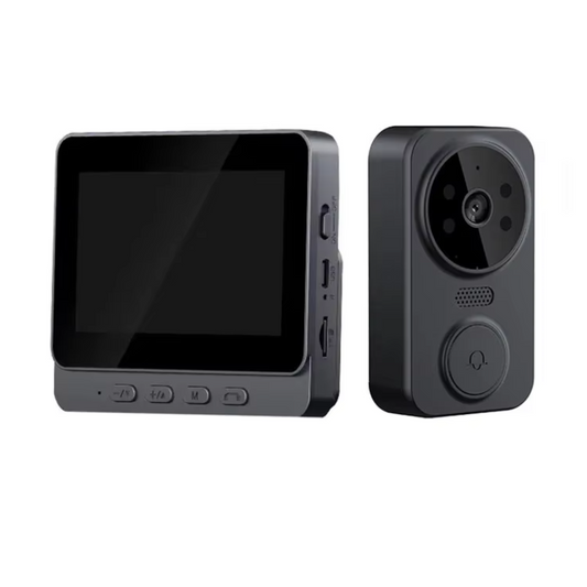 Draadloze Video Deurbel met Scherm – 1080P Camera en 2-Way Audio
