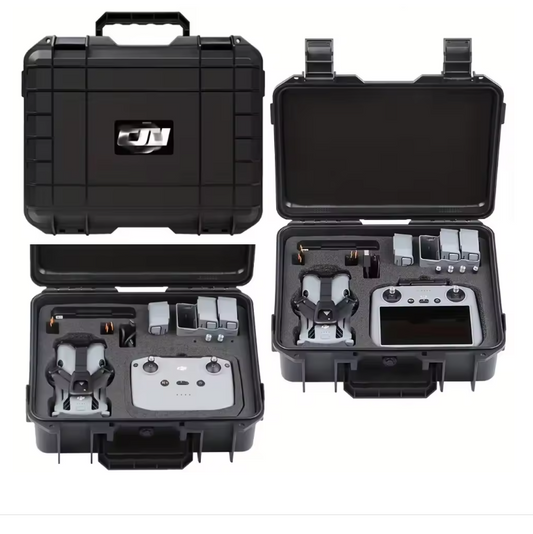 Drone Opbergkoffer – Waterbestendige Hard Case met Schokabsorberend Schuim en Grote Capaciteit
