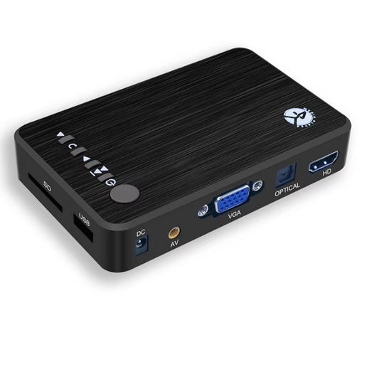 4K Ultra HD Media Player – USB HDMI VGA met H.265 Video Ondersteuning