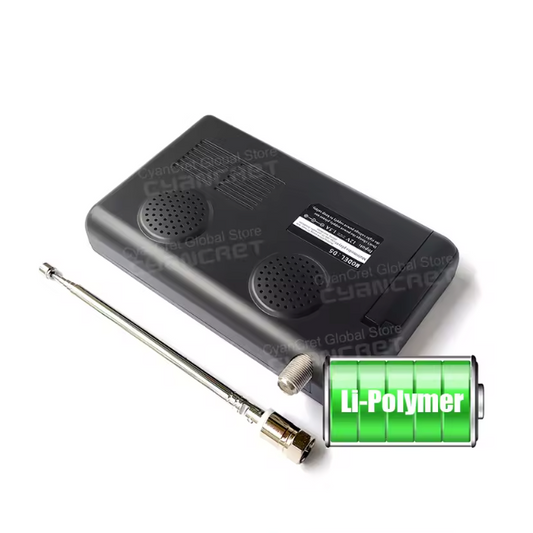 Draagbare Mini TV 5 Inch – Digitale TV met Accu en USB
