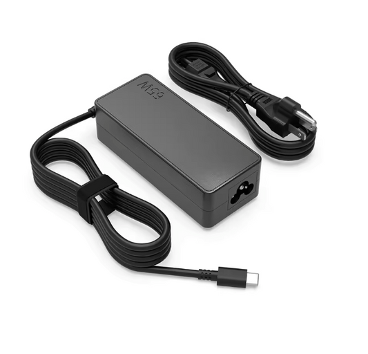 65W USB-C Laptop Oplader – Snellader Adapter met Type-C Kabel