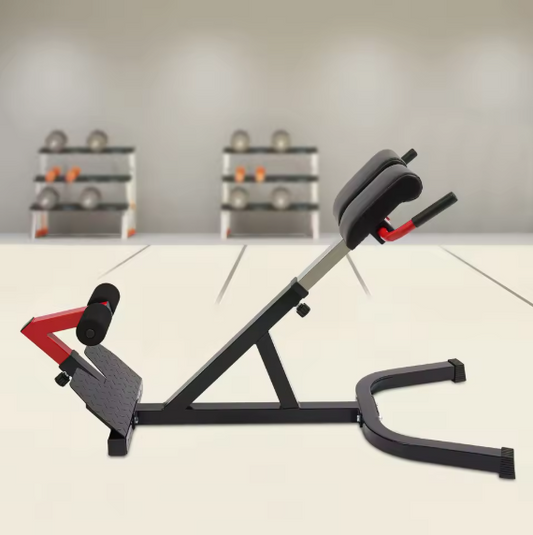 Romeinse Stoel – Hyperextension Fitnessbank met Verstelbare Hoogte & Rugondersteuning