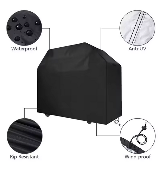 Waterdichte Vierkante BBQ & Tuinmeubelhoes – 210D Oxford, Scheurbestendig & Weerbestendig