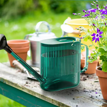 1800 ml Tuingieter met Sprinklerkop – Draagbare Gieter met Lange Uitloop voor Binnen- en Buitenplanten