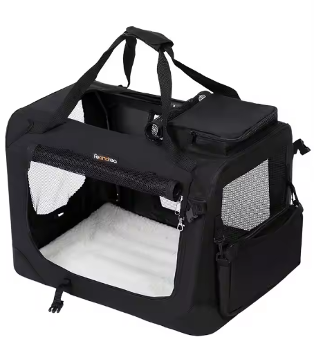 Opvouwbare Hondenkooi - Nylon & Oxford-Stof, 60x42x42 cm