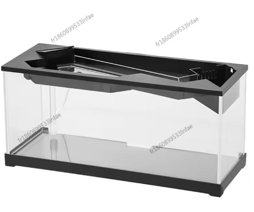 Acryl aquarium met waterpomp, LED-licht en ecologisch cyclussysteem