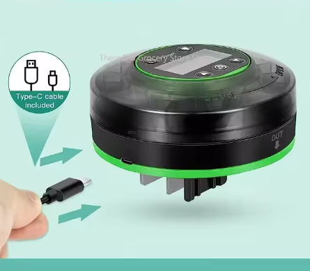 Automatische Visvoeder – Voedseldispenser met Timer & LCD-display