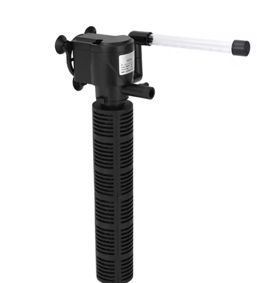 3-in-1 Interne Aquariumfilter – Stil & Waterdicht 300–400L/H