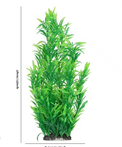 Aquarium Kunstplant – Groene Bal Gras Decoratie, 2 Stuks