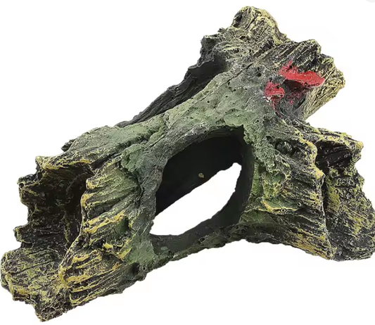 Aquarium Hars Houtdecoratie – Hol Landschapsornament met Schuilplaats
