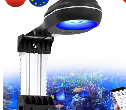 WiFi Aquarium LED Lamp – 100W Professionele Reef Verlichting
