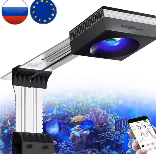 WiFi Aquarium LED Lamp – 100W Professionele Reef Verlichting