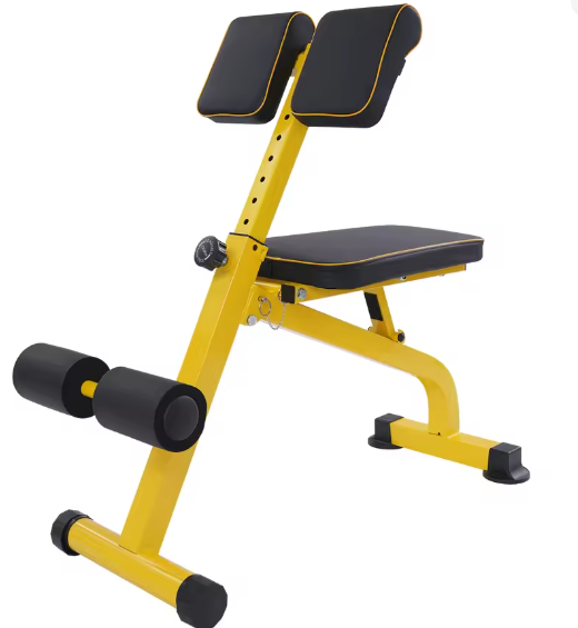 Opvouwbare Hyperextensiebank – Multifunctionele Fitnessstoel voor Thuisgym