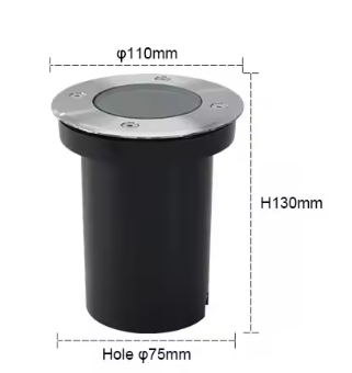 Ondergrondse LED Grondspot – GU10 Buitenlamp voor Tuin & Padverlichting