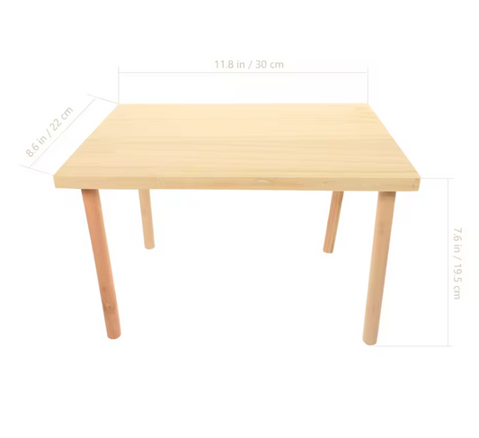 Houten Hamster Klimplatform – Speel- en Rustplek voor Kleine Dieren