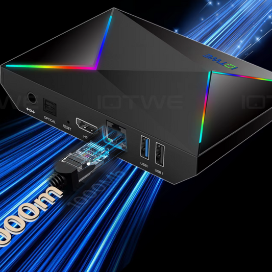 Android TV Box 8K – Smart Media Player met WiFi 6, 4GB RAM en 128GB Opslag