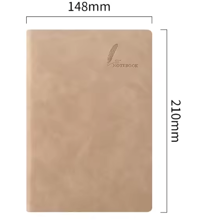 A5 Cornell Grid Notebook – Studieplanner met Gestructureerde Notitie Indeling