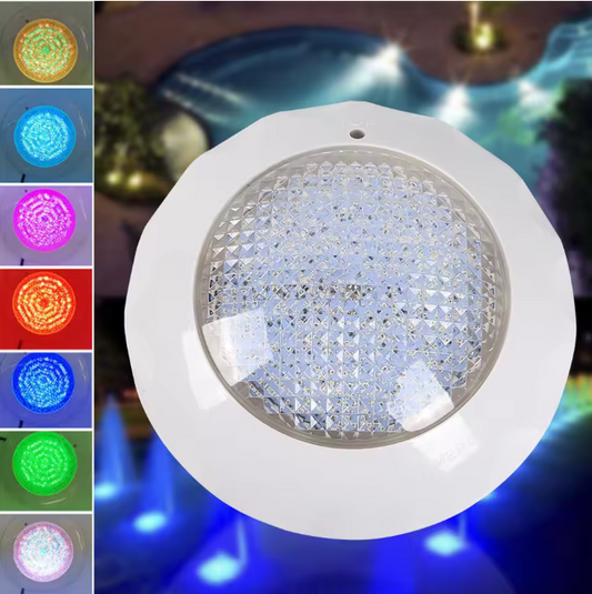 45W Onderwater Zwembadlamp – RGB Kleurverandering, IP68 Waterdicht & Inclusief Afstandsbediening