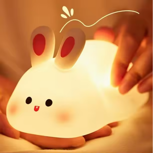 Zacht Siliconen Nachtlampje met Touch – USB Oplaadbaar en Dimbaar