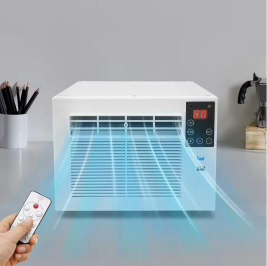 Draagbare Airconditioner Ventilator 280W – Mini Koeler met Timer en Afstandsbediening