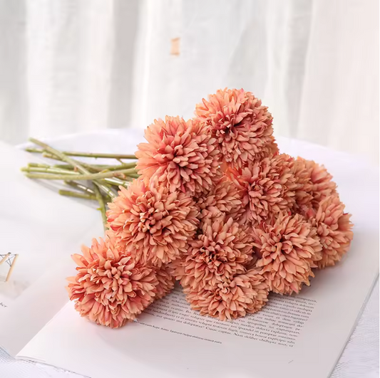 Set Kunst Hortensia Bloemen – Decoratief Bloemenboeket voor Woondecoratie