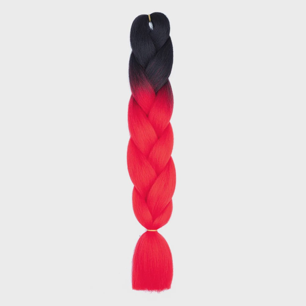 24 Inch Jumbo Braiding Hair Synthetisch Haar Ombre Crochet Braid Extensions voor Dames