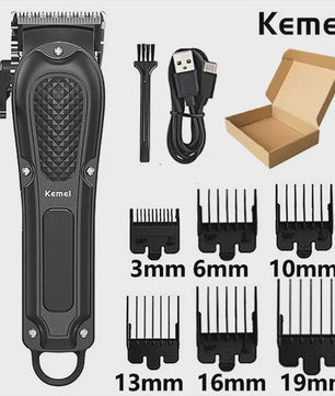 Kemei Professionele Draadloze Baardtrimmer & Tondeuse Set KM-1071/KM-2299